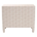 Baxton Studio Leyna Modern Beige Faux Shagreen 3-Drawer Storage Cabinet - BSOJY24A040-Beige Faux Shagreen-Cabinet