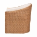 bali & pari Tessa Bohemian Light Honey Rattan Arm Chair - BSOTESSA-Wooden/Sun Bleached Rattan-CC