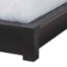Baxton Studio Elina Modern Ebony Black Wood Queen Size Platform Bed with Built-In Shelves - BSOMG-0051-Ebony Black-Queen
