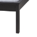 Baxton Studio Cascadia Mid-Century Modern Ebony Black Wood Queen Size Wingback Platform Bed - BSOMG0225-Ebony Black-Queen