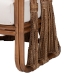bali & pari Westham Bohemian Natural Rattan and Seagrass Arm Chair - BSOWestham-Light Brown-CC