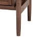 Baxton Studio Alyssa Japandi Walnut Brown Wood Queen Size 4-Piece Bedroom Set - BSOSW8598-Walnut-4PC Queen Bedroom set