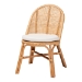 bali & pari Daniela Bohemian Light Honey Rattan Dining Chair