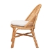 bali & pari Daniela Bohemian Light Honey Rattan Dining Chair - BSODaniela-Light Honey Rattan Cushioned-DC