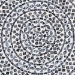 bali & pari Idra Coastal Black and White Mother of Pearl Capiz Shell Coffee Table - BSOF242-FT15-Coffee Table