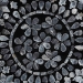 bali & pari Elara Coastal Black and White Mother of Pearl Capiz Shell End Table - BSOF242-FT17-Side Table