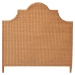 bali & pari Melanie Bohemian Light Honey Rattan King Size Standalone Headboard - BSOMelanie-Wood/Light Honey-King-HB