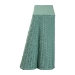 bali & pari Palm Bohemian Seafoam Green Scallop Rattan Console Table - BSOPalm-Green Rattan-Console Table