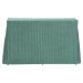 bali & pari Palm Bohemian Seafoam Green Scallop Rattan Console Table - BSOPalm-Green Rattan-Console Table