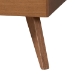 Baxton Studio Alecia Mid-Century Ash Walnut Wood Queen Size Platform Bed - BSOMG9780-1/9704-Queen
