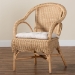 bali & pari Reinu Natural Rattan Dining Chair - BSODC829-Reinu-Light Honey Rattan-CC