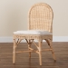 bali & pari Bilu Bohemian Natural Rattan Dining Chair - BSODC829B-Bilu-Light Honey Rattan-DC