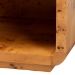 bali & pari Netra Modern and Contemporary Natural Real Burl Wood 1-Drawer Nightstand - BSOKL-1570-Natural Burl Op1-Ebony-NS-BOXED