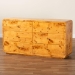 bali & pari Netra Modern and Contemporary Natural Real Burl Wood 6-Drawer Dresser - BSOKL-1571-Natural Burl Op1-Ebony-6DW-Dresser-BOXED