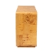 bali & pari Netra Modern and Contemporary Natural Real Burl Wood 6-Drawer Dresser - BSOKL-1571-Natural Burl Op1-Ebony-6DW-Dresser-BOXED
