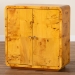 bali & pari Netra Modern and Contemporary Natural Real Burl Wood Storage Cabinet - BSOKL-1573-Natural Burl Op1-Ebony-Sideboard-BOXED