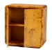 bali & pari Netra Modern and Contemporary Natural Real Burl Wood Storage Cabinet - BSOKL-1573-Natural Burl Op1-Ebony-Sideboard-BOXED