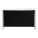 Baxton Studio Laria Modern White Teddy-Bear Fabric 6-Drawer Dresser - BSOBBT2054 A1-White-Dresser