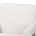 Baxton Studio Georgina Japandi Cream Boucle and Walnut Brown Wood Accent Chair - BSOBBT8074-Cream-CC