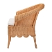 bali & pari Tamara Bohemian Braided Honey Rattan Dining Chair - BSOTamara-Light Honey Rattan-AC