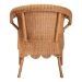bali & pari Tamara Bohemian Braided Honey Rattan Dining Chair - BSOTamara-Light Honey Rattan-AC
