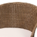bali & pari Kintamani Bohemian Greywashed Rattan Accent Chair - BSOKintamani-Grey/Rattan-CC