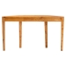 bali & pari Jihan Modern and Contemporary Natural Real Burl Wood Half-Moon Large Console Table - BSOKL-1594-Natural Burl Op1-Mina-Console Table-BOXED