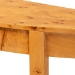 bali & pari Jihan Modern and Contemporary Natural Real Burl Wood Half-Moon Large Console Table - BSOKL-1594-Natural Burl Op1-Mina-Console Table-BOXED