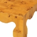 bali & pari Huxley Modern and Contemporary Natural Real Burl Wood Coffee Table - BSOKL-1597-Natural Burl Op1-Randy-CT-BOXED