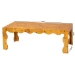 bali & pari Huxley Modern and Contemporary Natural Real Burl Wood Coffee Table - BSOKL-1597-Natural Burl Op1-Randy-CT-BOXED