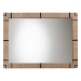 bali & pari Mirai Bohemian Woven Grasscloth Rectangle Accent Mirror - BSOGrasscloth Mendong Black-Rectangle-Mirror