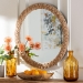 bali & pari Shara Coastal Braided Rope Accent Mirror - BSONatural Rope-Round Braided Rope-Mirror