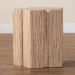 bali & pari Janeth Bohemian Woven Grasscloth End Table - BSONatural Woven Grasscloth-Polygon-ET