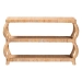 bali & pari Dalida Bohemian Natural Rattan 3-Tier Console Table - BSOWS104-Natural Rattan-Console Table