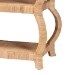 bali & pari Dalida Bohemian Natural Rattan 3-Tier Console Table - BSOWS104-Natural Rattan-Console Table