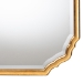 Baxton Studio Pacino Antique Goldleaf Accent Wall Mirror - BSORXW-10957-Wall Mirror
