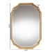 Baxton Studio Pacino Antique Goldleaf Accent Wall Mirror - BSORXW-10957-Wall Mirror