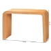 bali & pari Guevara Bohemian Light Honey Fluted Rattan Console Table - BSOWaterfall Model 1-Light Honey-Rattan-Console Table