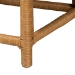 bali & pari Seranay Bohemian Scallop Light Honey Rattan 2-Piece Dining Nook Set - BSOPalm Short-Natural Rattan-L Shape Seating
