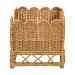 bali & pari Palm Bohemian Light Honey Rattan Pet Bed - BSOPalm Short-Natural Rattan-Pet Bed
