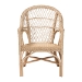 bali & pari Zaira Modern Bohemian Natural Rattan Arm Chair - BSOZaira-Version2-Rattan-AC