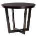 Baxton Studio Alena Modern Grey Fabric and Dark Brown Finished Wood 5-Piece Dining Set - BSOJodie-Grey/Dark Brown-5PC Dining Set