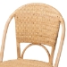 bali & pari Jaylyn Bohemian Natural Rattan Dining Chair - BSO13688-Rattan-DC