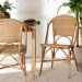 bali & pari Jaylyn Bohemian Natural Rattan Dining Chair - BSO13688-Rattan-DC