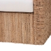 bali & pari Rhinos Bohemian Light Brown Seagrass Tuxedo Arm Chair - BSORhinos-Bleached Light Brown-CC
