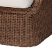 bali & pari Derris Bohemian Peanut Brown Braided Rattan 3-Piece Living Room Set - BSODerris-Peanut Brown/Rattan-3pc Sofa/Chair Set