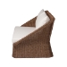 bali & pari Derris Bohemian Peanut Brown Braided Rattan Sofa - BSODerris-Peanut Brown/Rattan-Sofa