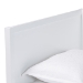 Baxton Studio Roni Modern White Wood Twin Daybed with Scalloped Edges - BSORoni-White-Daybed-Twin