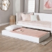Baxton Studio Roni Modern White Wood Twin Trundle - BSORoni-White-Trundle