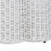bali & pari Palm Bohemian White Scalloped Rattan Console Table - BSOPalm-White Rattan Round-Console Table